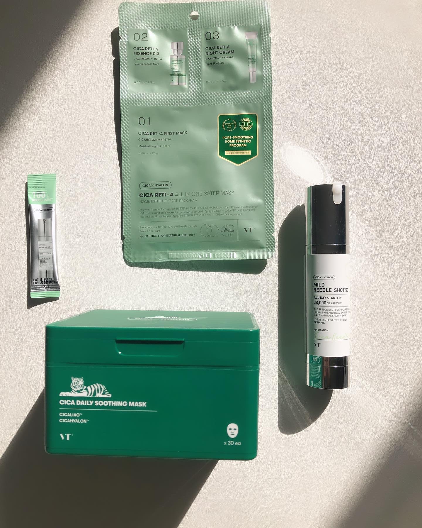 CICA デイリースージングマスク/VT/シートマスク・パックを使ったクチコミ（1枚目）