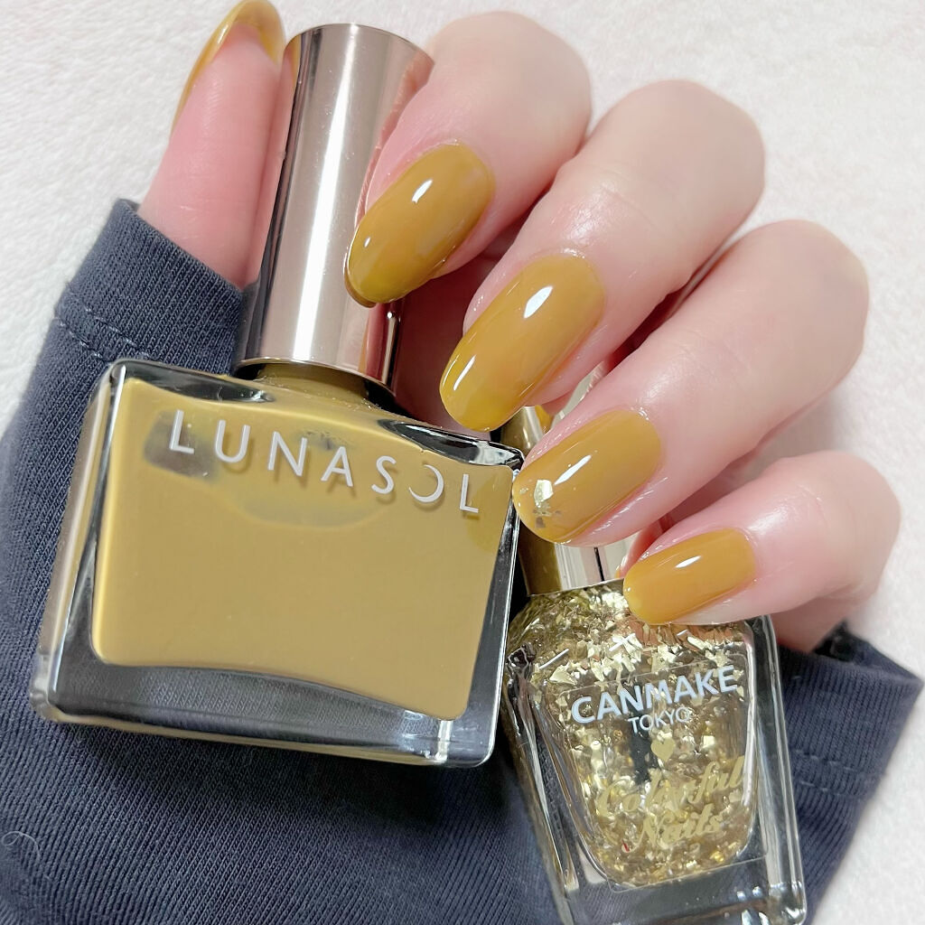 ルナソル ネイルポリッシュ EX22 Olive/LUNASOL/マニキュアを使ったクチコミ（1枚目）