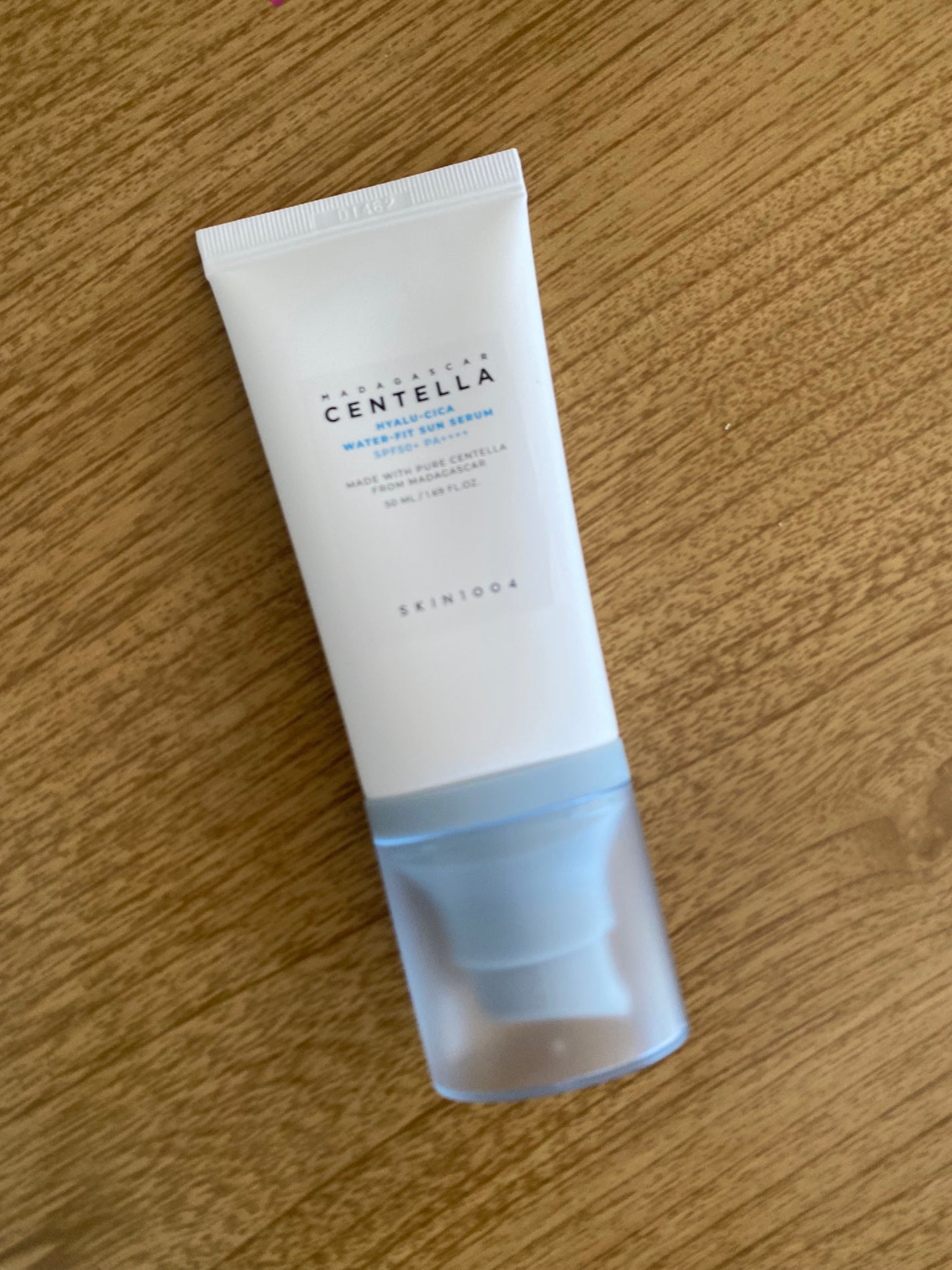 ヒアルーシカ ウォーターフィット サンセラム/SKIN1004/日焼け止めローションを使ったクチコミ(1枚目)