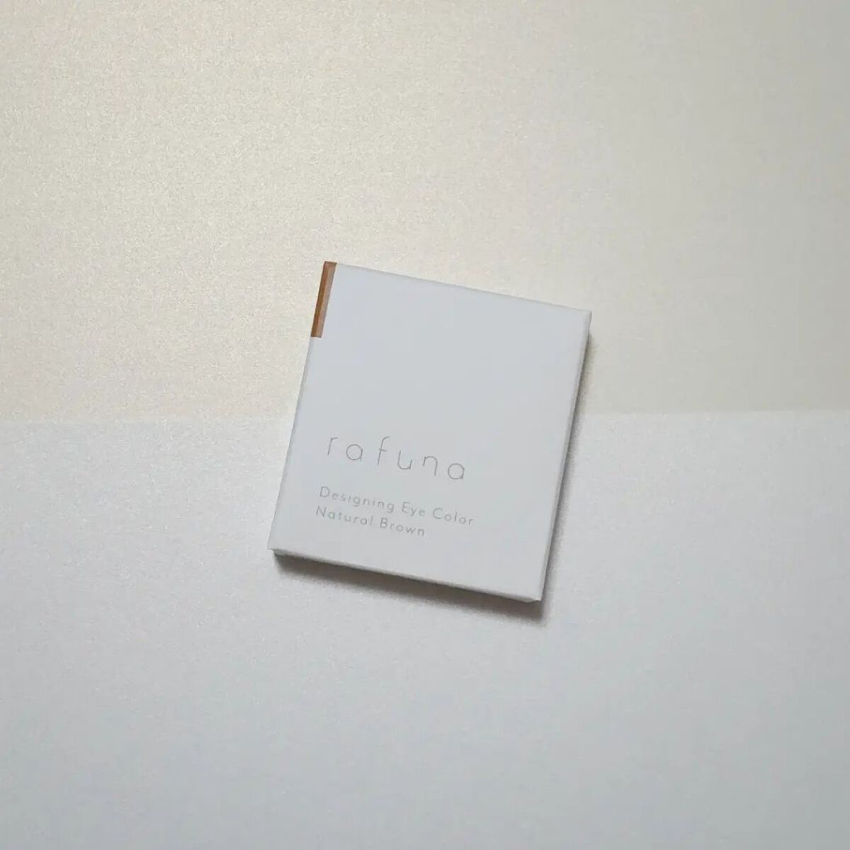 デザイニングアイカラー 01 ナチュラルブラウン/rafuna/アイシャドウパレットを使ったクチコミ（2枚目）