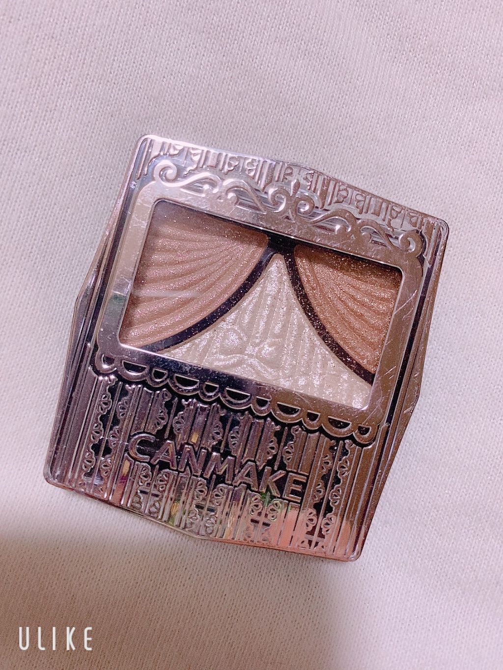 ジューシーピュアアイズ/キャンメイク/アイシャドウパレットを使ったクチコミ(1枚目)