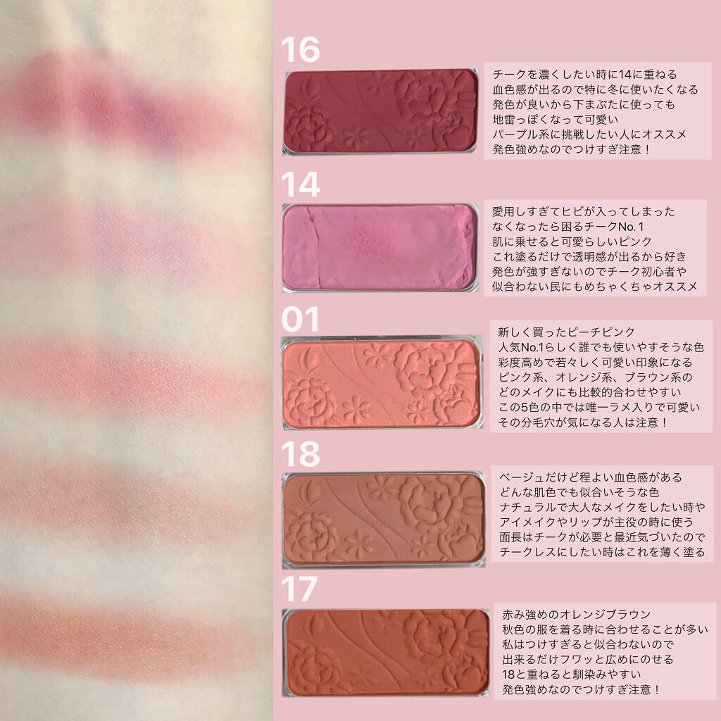 ナチュラル チークN/CEZANNE/パウダーチークを使ったクチコミ（2枚目）