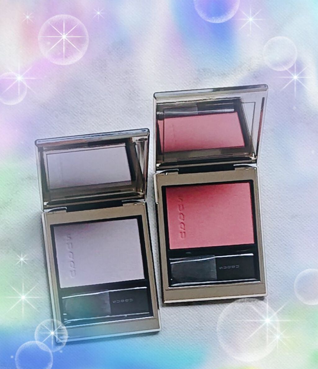 メルティング パウダー ブラッシュ/SUQQU/パウダーチークを使ったクチコミ(1枚目)