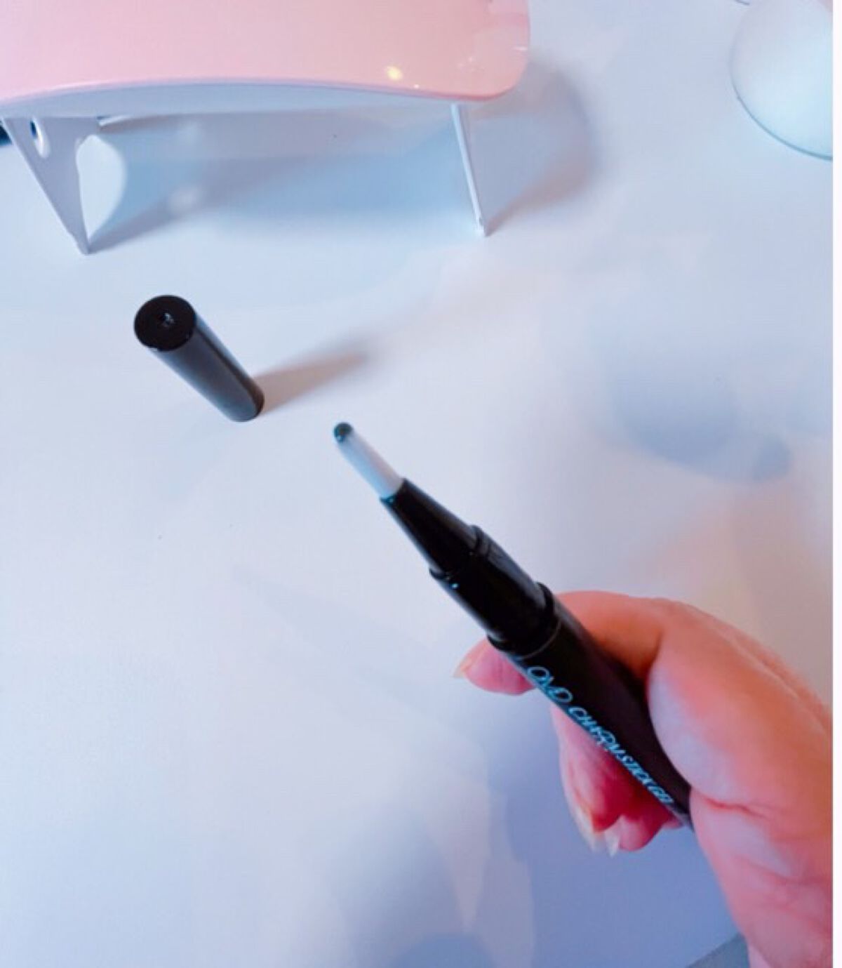 チャームスティックジェル #10 ベビーピンク/OMD/オールインワンネイルを使ったクチコミ（3枚目）