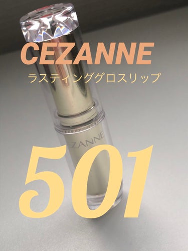 ラスティンググロスリップ/CEZANNE/口紅を使ったクチコミ（1枚目）