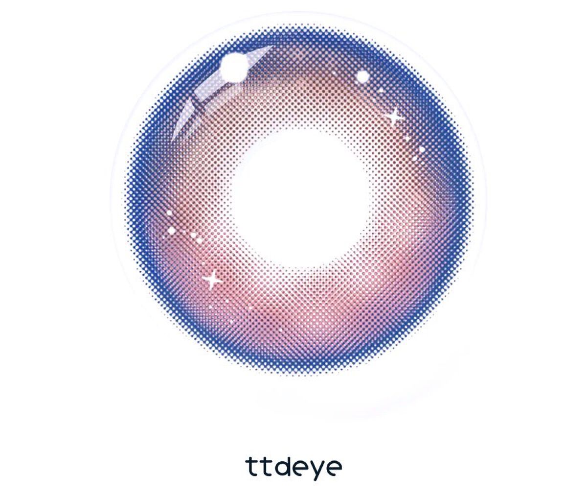 Glimmer Pink/TTDeye/カラーコンタクトレンズを使ったクチコミ（2枚目）