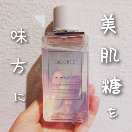 イドラクラリティ 薬用 トリートメント エッセンス ウォーター/DECORTÉ/化粧水を使ったクチコミ(1枚目)
