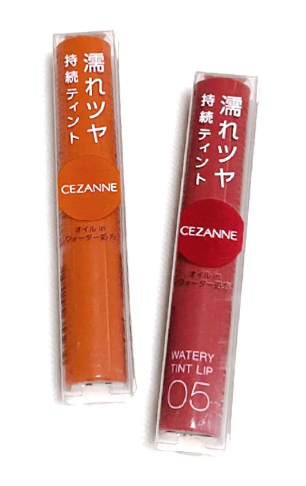ウォータリーティントリップ/CEZANNE/リップティントを使ったクチコミ（3枚目）