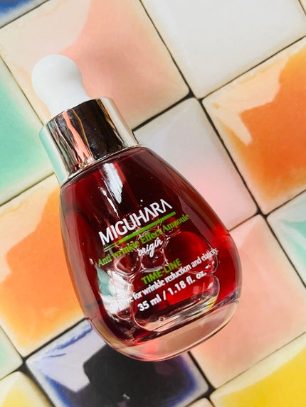 アンチリンクルエフェクトアンプルオリジン/MIGUHARA/美容液を使ったクチコミ(2枚目)