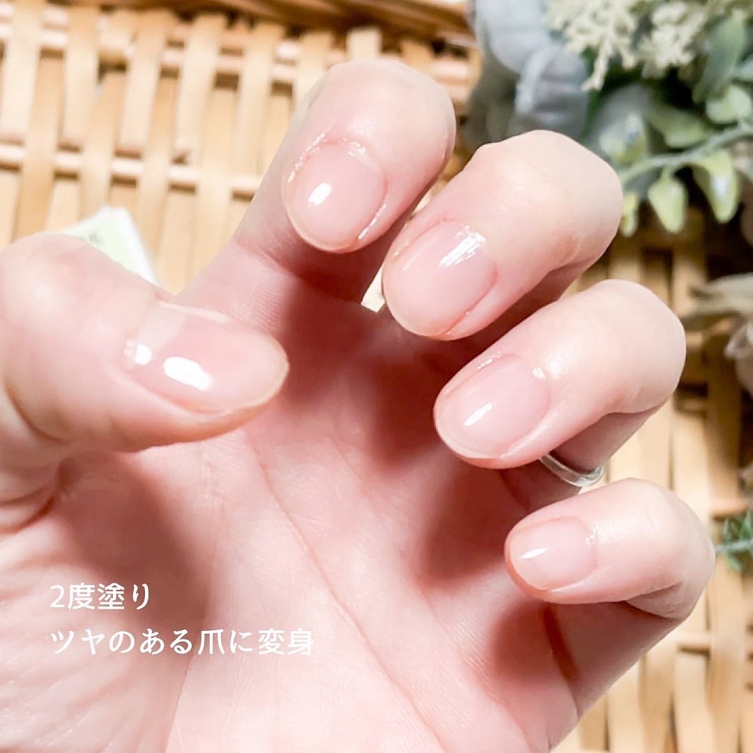 ボタニカルクリアコート/アンドネイル/ネイルオイル・トリートメントを使ったクチコミ(5枚目)