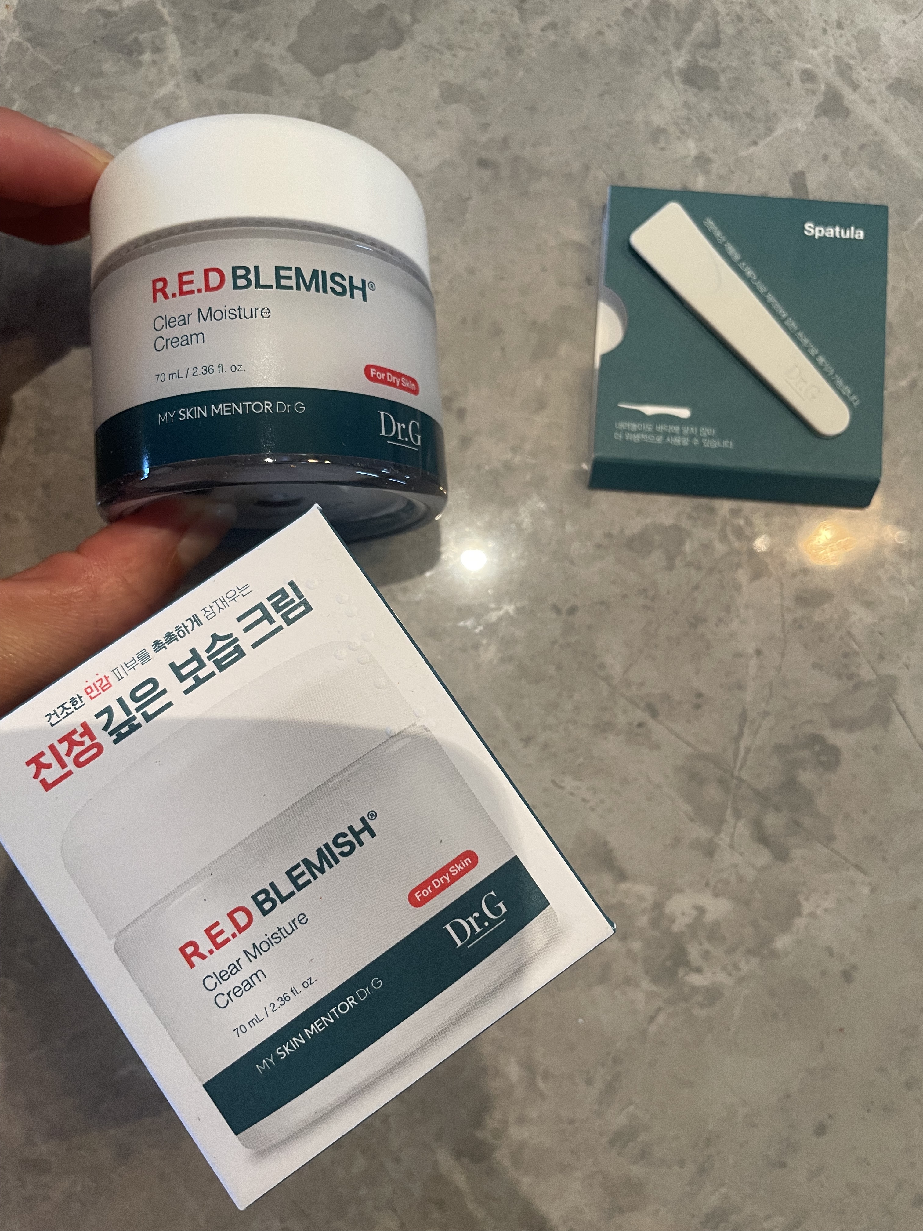 レッドブレミッシュ クリアモイスチャークリーム/Dr.G/フェイスクリームを使ったクチコミ（2枚目）