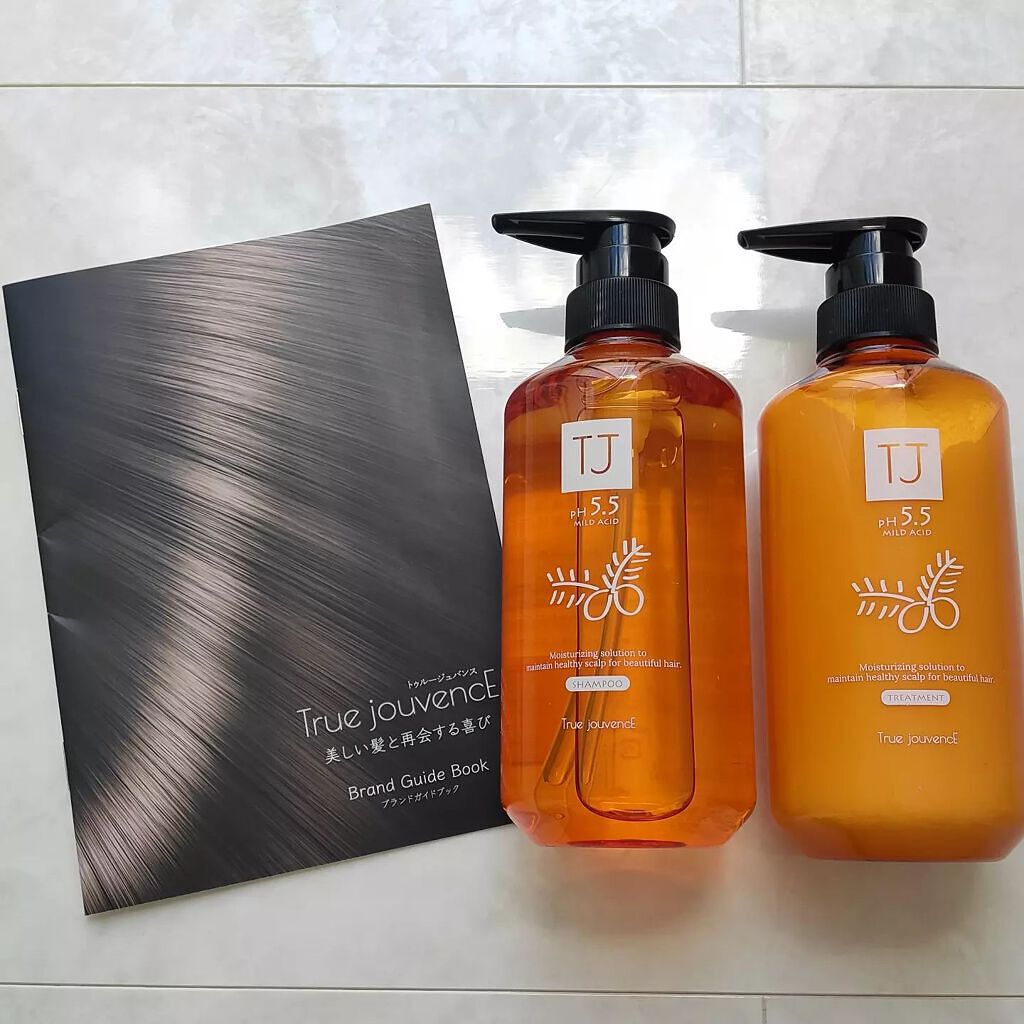 TJ pH5.5 シャンプー＆トリートメント/True jouvencE/市販シャンプーを使ったクチコミ（2枚目）