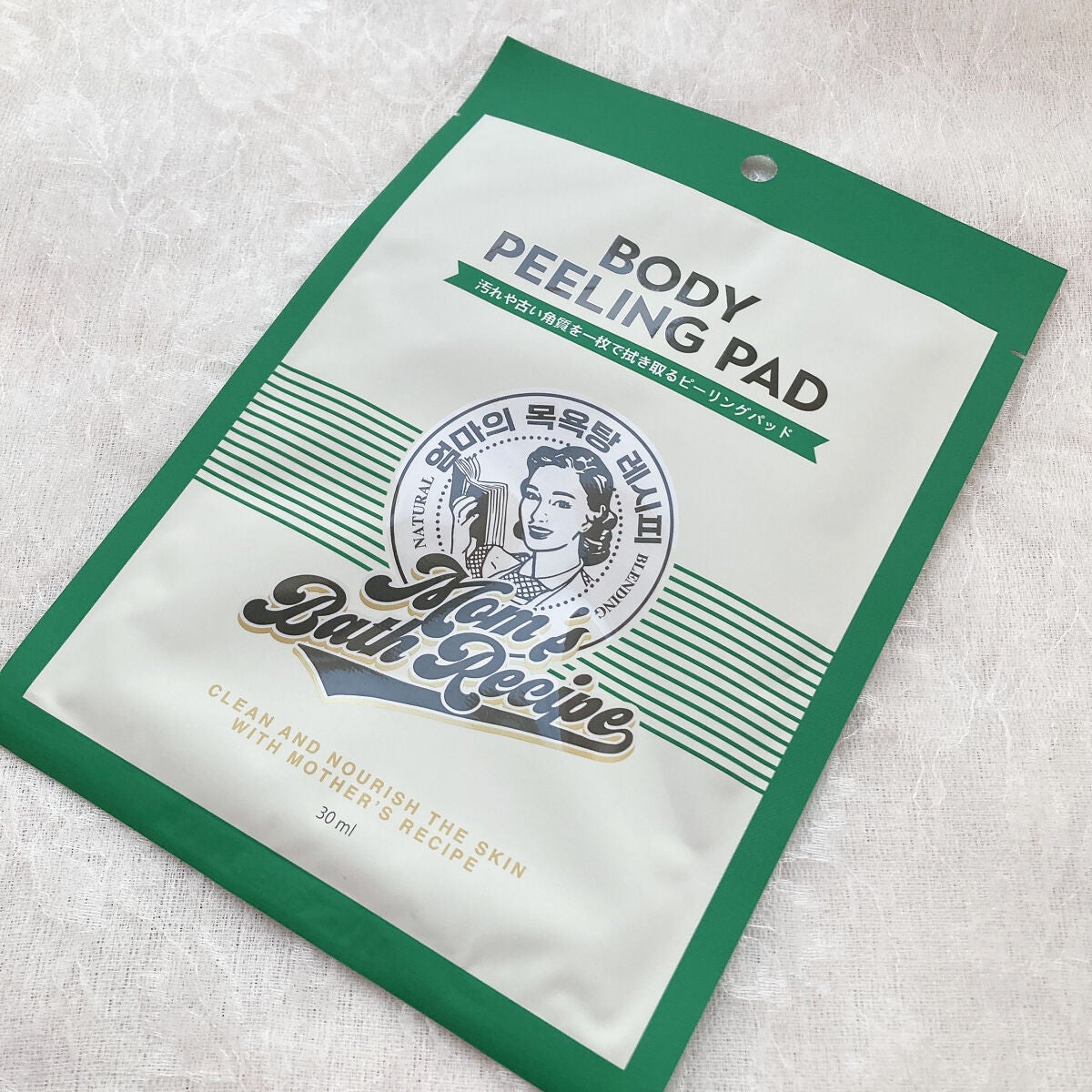 ボディピーリングパッド/Mom’s Bath Recipe/ピーリングを使ったクチコミ(4枚目)