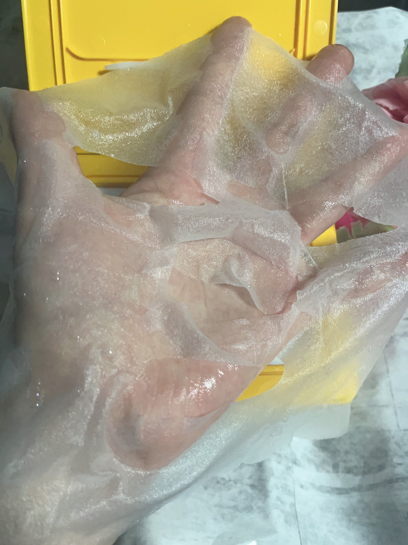 バイオームビタCグローデイリーシートマスク/UIQ/シートマスク・パックを使ったクチコミ(3枚目)