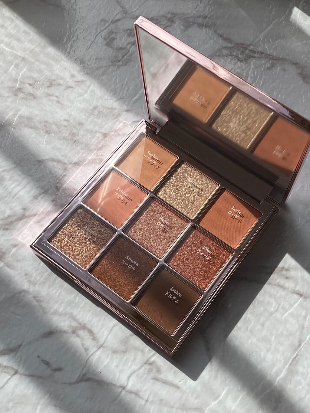 The Bella collection eyeshadow palette/CELEFIT/アイシャドウパレットを使ったクチコミ(2枚目)