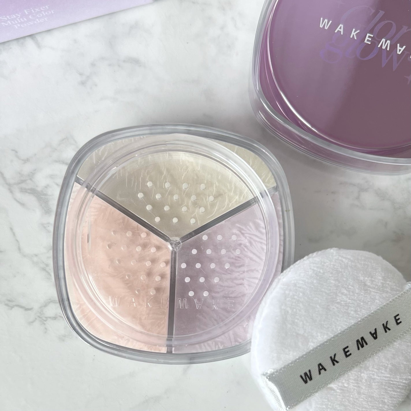 ステイフィクサーマルチカラーパウダー/wakemake/ルースパウダーを使ったクチコミ(1枚目)