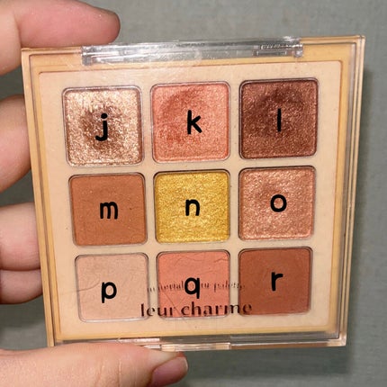 マテリアルカラーパレット 02 タルトタタンポム/leur charme/アイシャドウパレットを使ったクチコミ(2枚目)