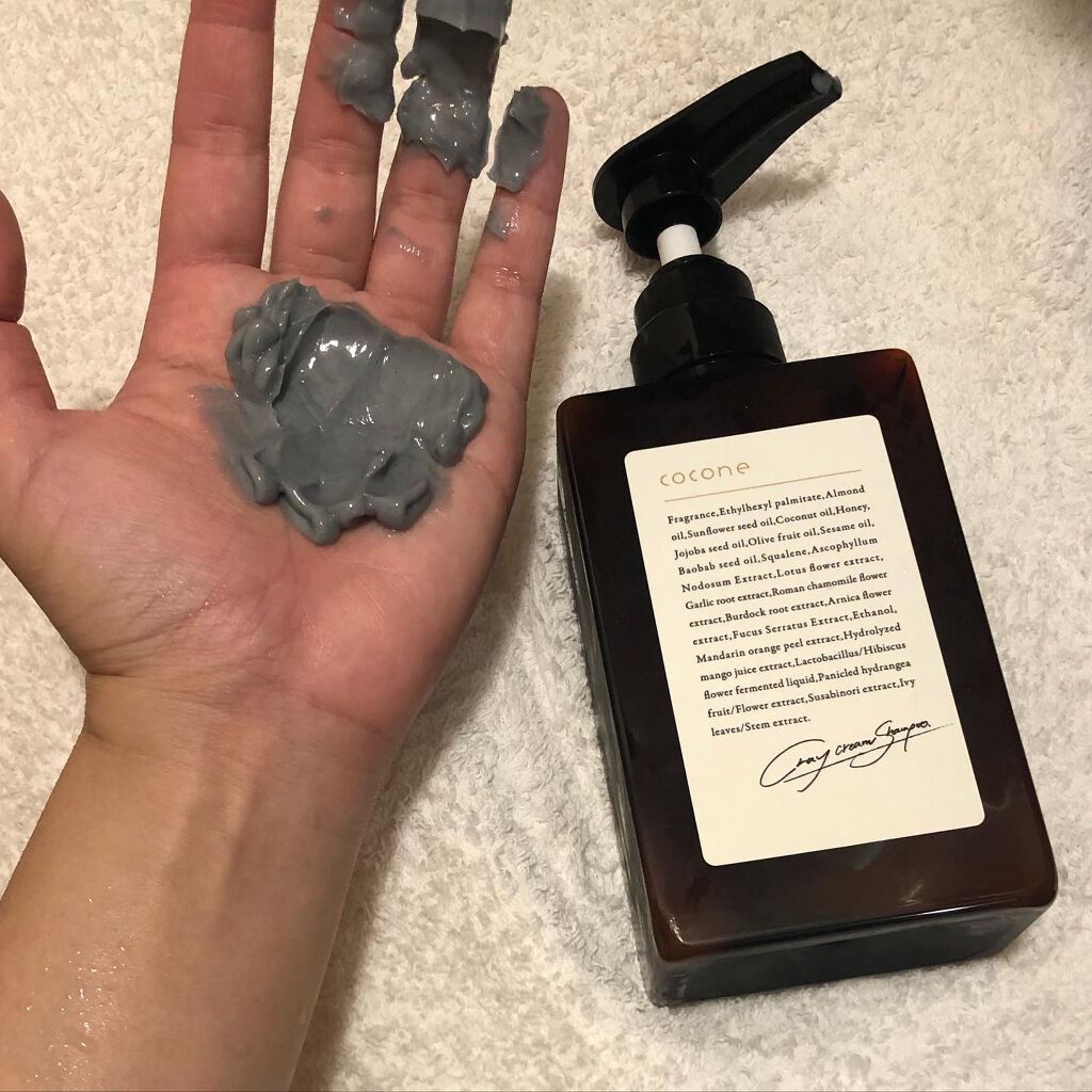 クレイクリームシャンプー(モイスト)/cocone/市販シャンプーを使ったクチコミ(3枚目)