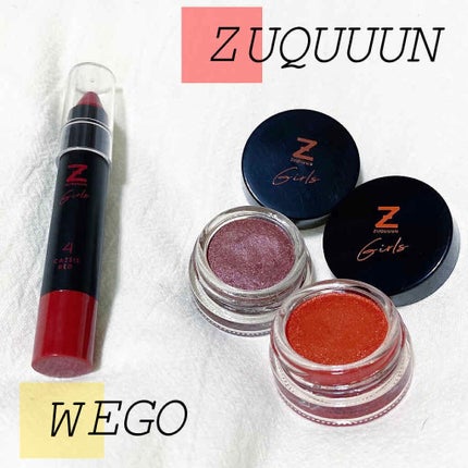 ムースアイシャドウ 05オーラルブラウン/ZUQUUUN GIRLS/ジェル・クリームアイシャドウを使ったクチコミ(1枚目)