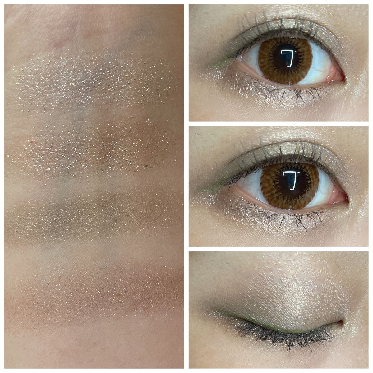 COLORFUL EYE PALETTE/NAMING./アイシャドウパレットを使ったクチコミ（3枚目）