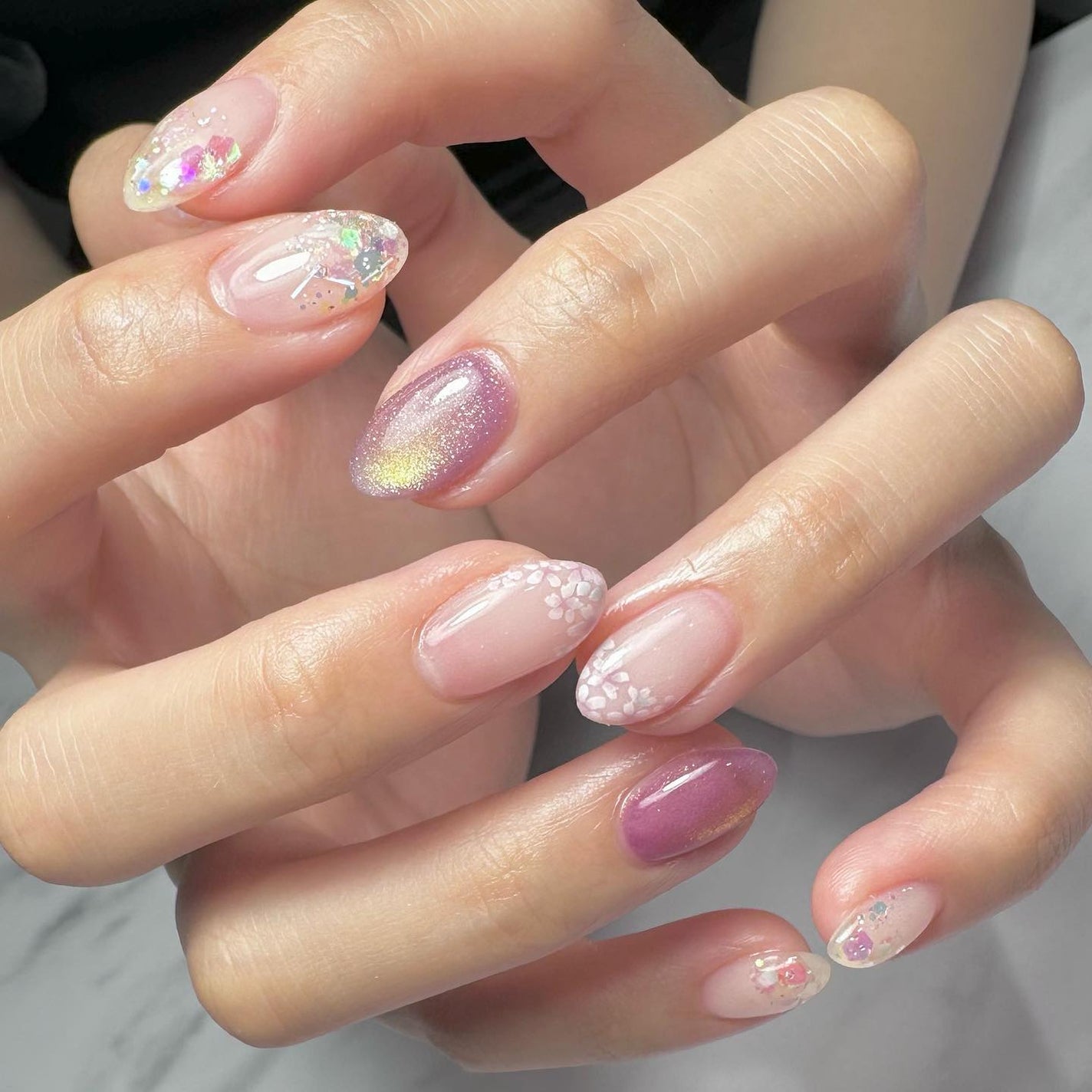 kanna on LIPS 「・・・𝐻𝓎𝒹𝓇𝒶𝓃𝑔𝑒𝒶͛.*🍃💠𓂃𓈒𓏸︎︎︎︎͛.*💜✨紫..」(1枚目)