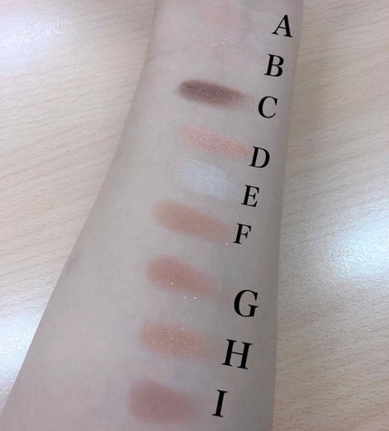 UR GLAM BLOOMING EYE COLOR PALETTE/U R GLAM/アイシャドウパレットを使ったクチコミ(3枚目)