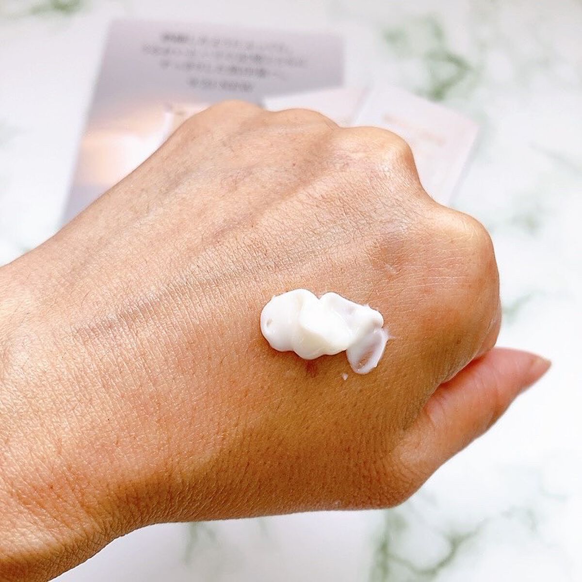 リュクス リブルームナイトクリーム/BENEFIQUE/フェイスクリームを使ったクチコミ（2枚目）