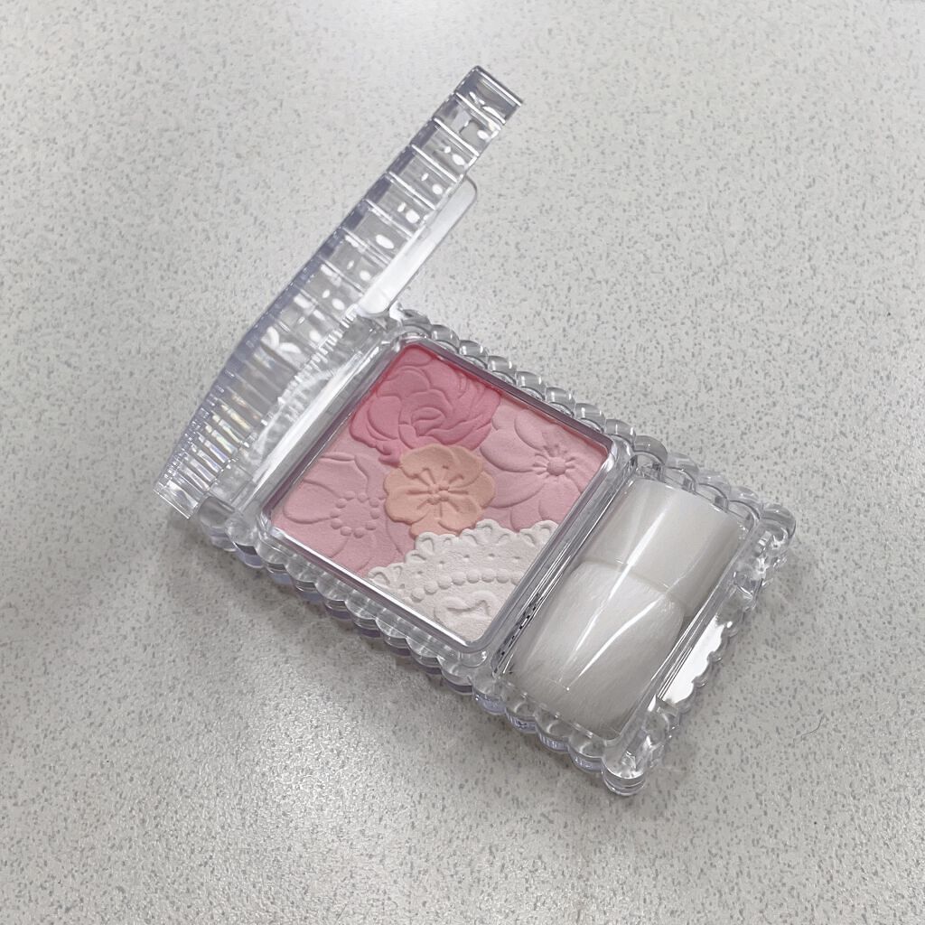 マットフルールチークス/キャンメイク/パウダーチークを使ったクチコミ（3枚目）