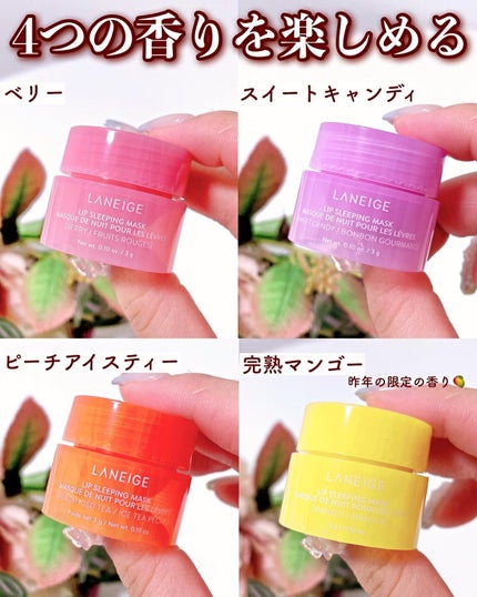 リップスリーピングマスク ドリーミーリップキット/LANEIGE/その他キットセットを使ったクチコミ(5枚目)