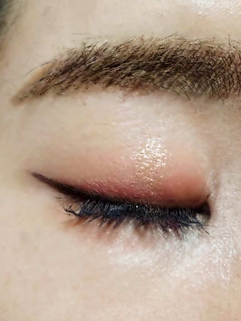 パウダー&ライナー 03 カシス×バーガンディー（カシスソーダ）/sopo/スティックアイシャドウを使ったクチコミ（3枚目）