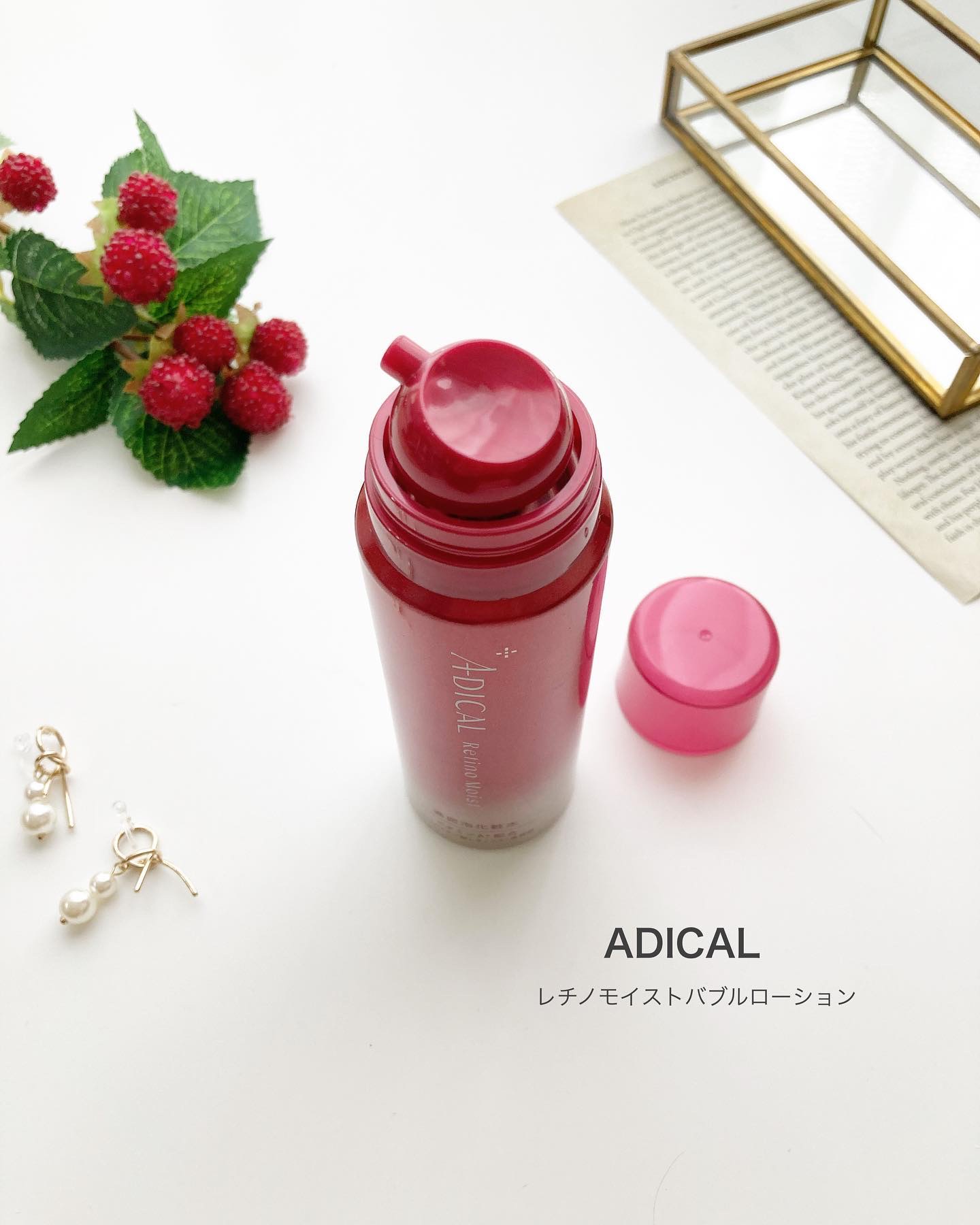 レチノモイスト バブルローション/ADICAL/化粧水を使ったクチコミ（2枚目）