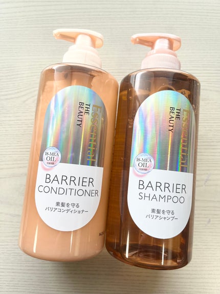 ザビューティ 髪のキメ美容素髪を守る バリアシャンプー/コンディショナー/エッセンシャル/シャンプー・コンディショナーを使ったクチコミ(1枚目)