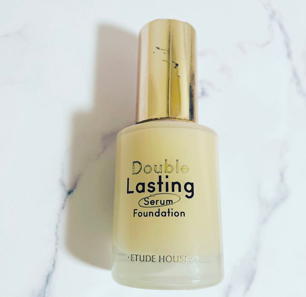 ダブルラスティング セラムファンデーション/ETUDE/リキッドファンデーションを使ったクチコミ(1枚目)