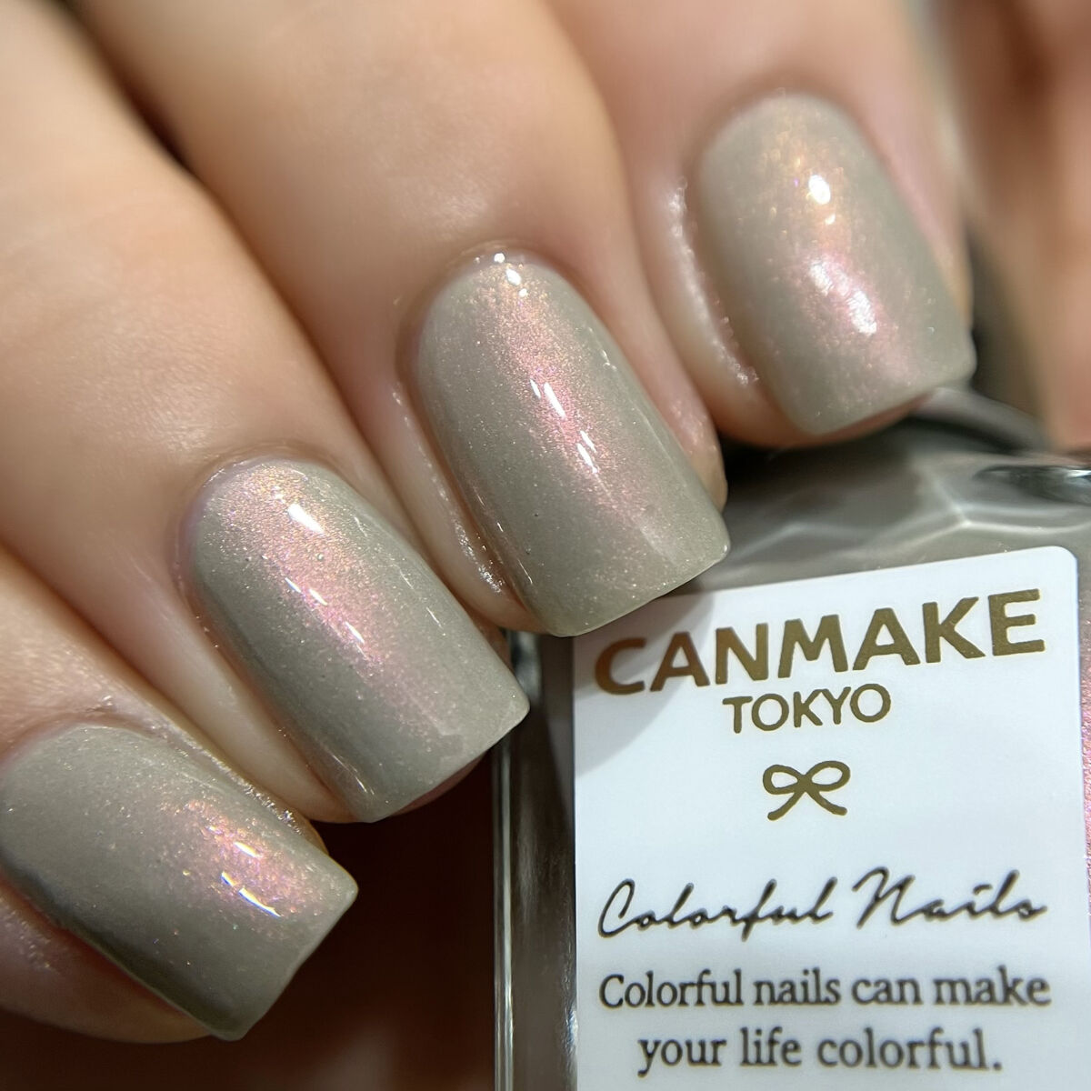 カラフルネイルズ N80 ベビーラグラス/キャンメイク/マニキュアを使ったクチコミ（3枚目）