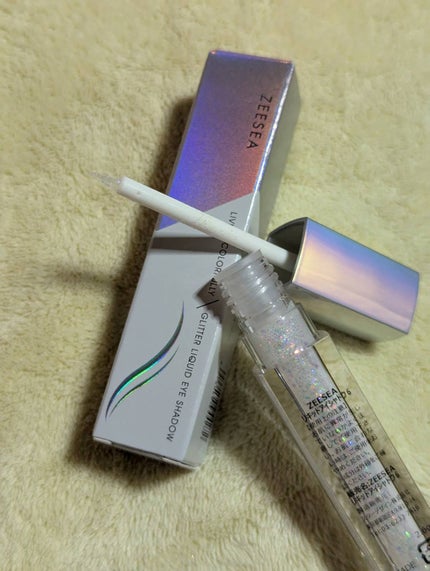 ダイヤモンドシリーズ 星空リキッドアイシャドウ/ZEESEA/リキッドアイシャドウを使ったクチコミ(2枚目)