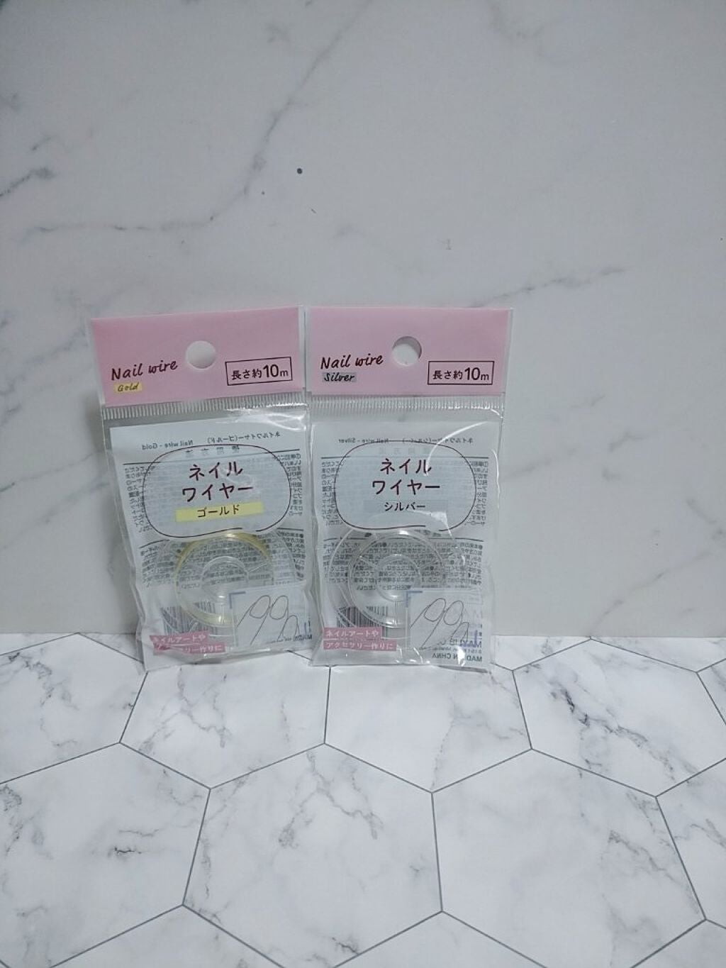 ネイルパーツ/DAISO/ネイルチップ・パーツを使ったクチコミ(1枚目)