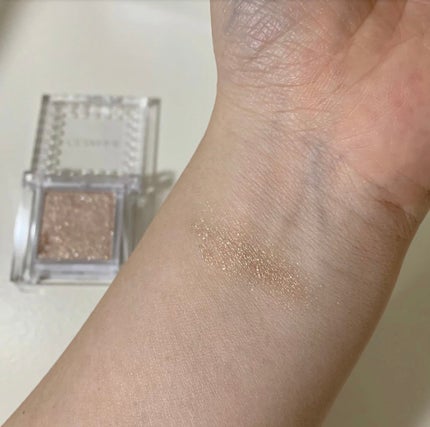 シングルカラーアイシャドウ/CEZANNE/単色アイシャドウを使ったクチコミ(3枚目)