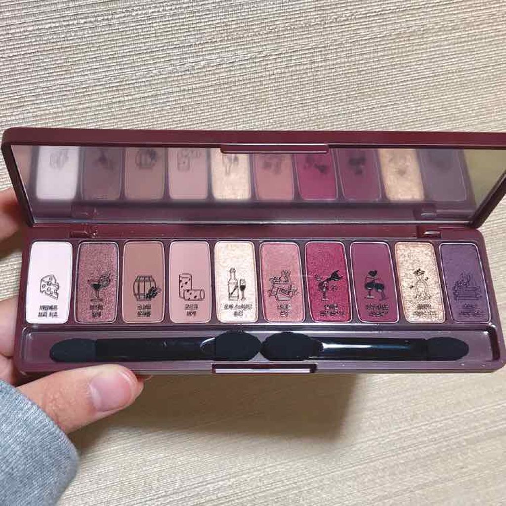 プレイカラー アイシャドウ/ETUDE/アイシャドウパレットを使ったクチコミ（2枚目）