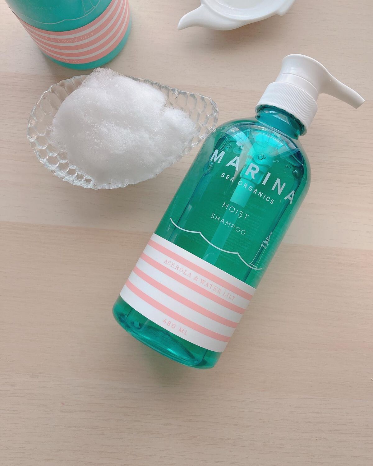 モイストシャンプー＆モイストトリートメント/マリーナシーオーガニック/市販シャンプーを使ったクチコミ（2枚目）