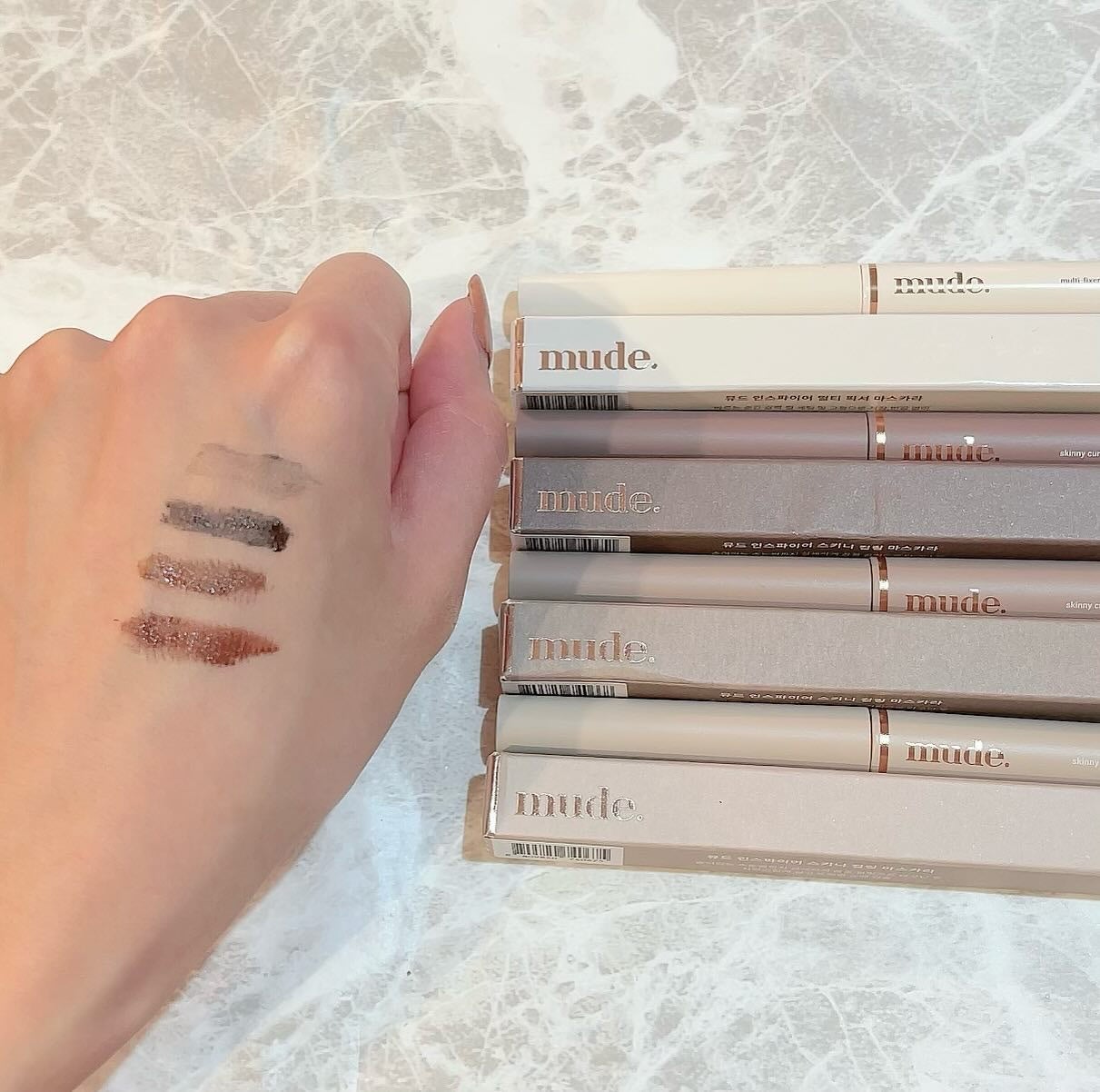 インスパイアスキニーカーリングマスカラ/mude/マスカラを使ったクチコミ(4枚目)