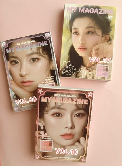 16 MY MAGAZINE/16BRAND/アイシャドウパレットを使ったクチコミ(1枚目)