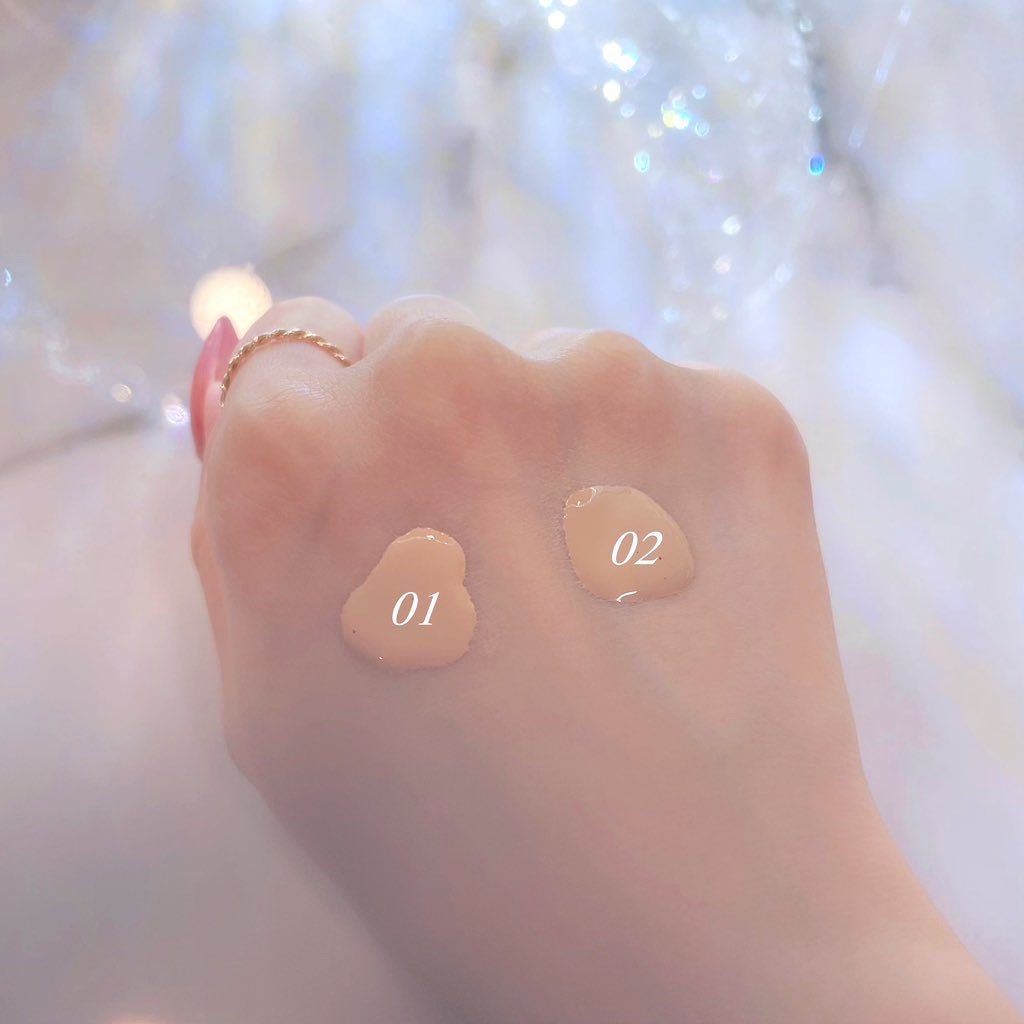 リキッドファンデーション/media luxe/リキッドファンデーションを使ったクチコミ(2枚目)