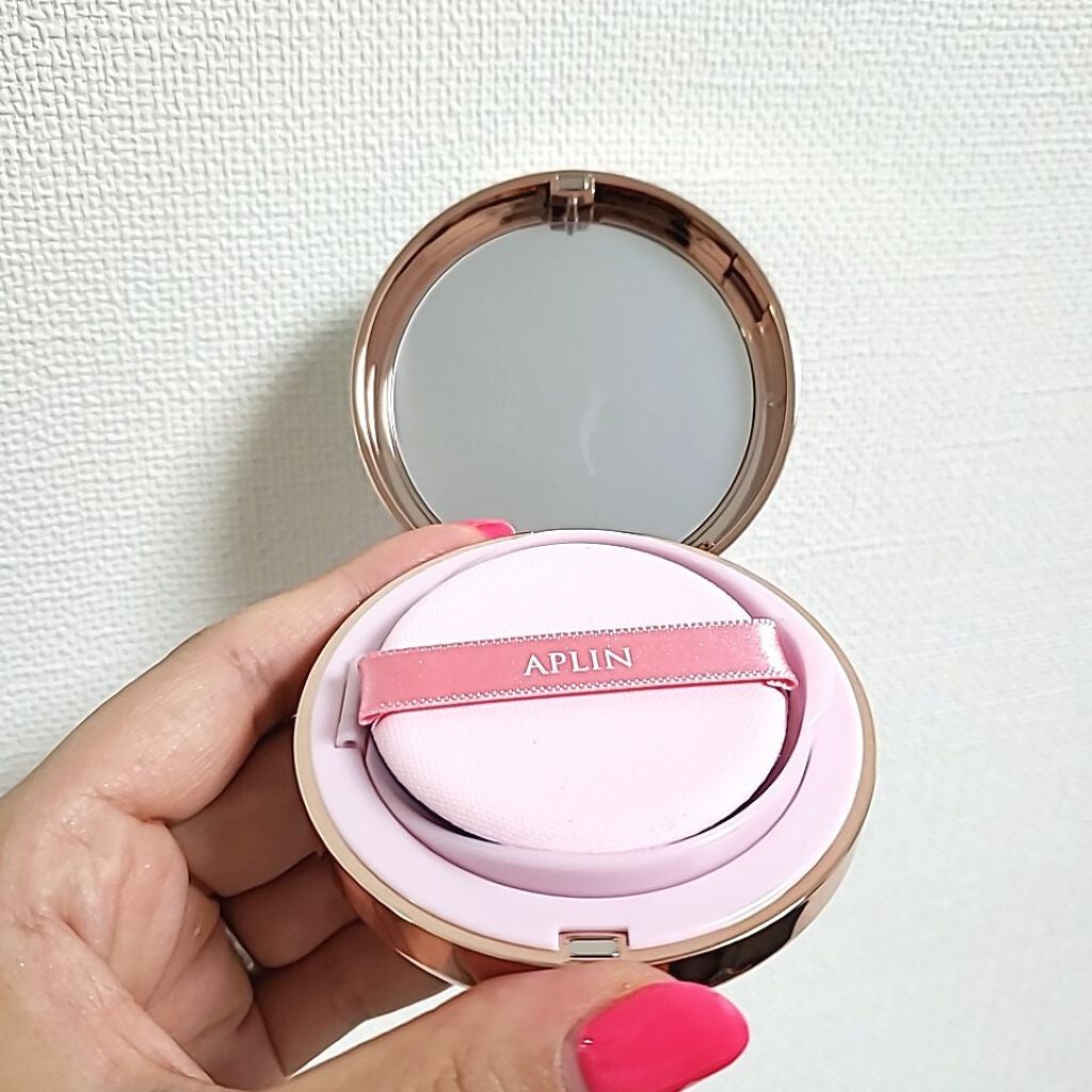ピンクティーツリーカバークッション/APLIN/クッションファンデーションを使ったクチコミ(2枚目)