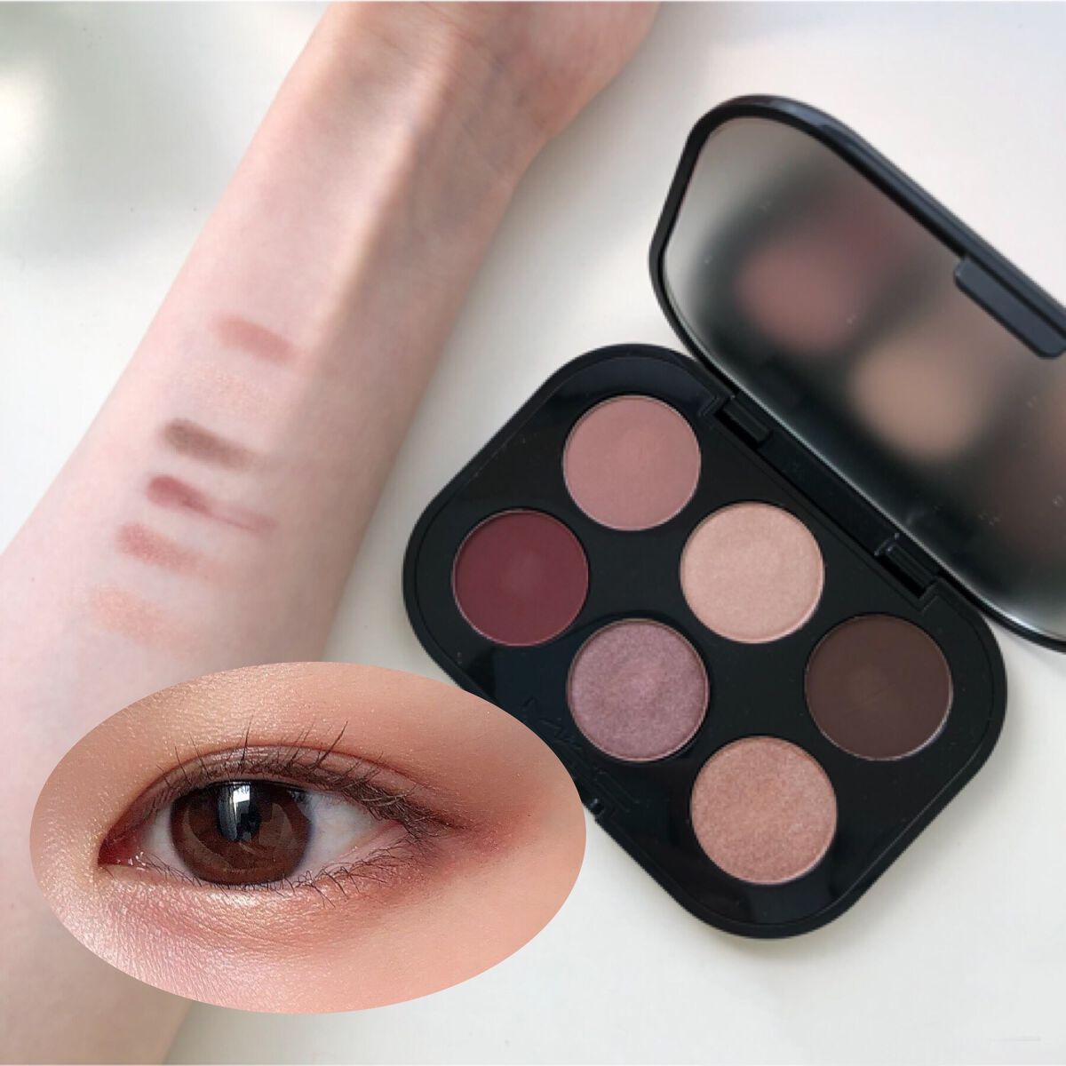 コネクト イン カラー アイシャドウ パレット × 6/M・A・C/アイシャドウパレットを使ったクチコミ(2枚目)