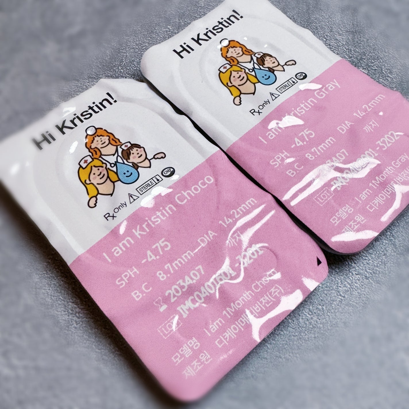 I am Kristin/Hapa kristin/1ヶ月(1MONTH)カラコンを使ったクチコミ(4枚目)