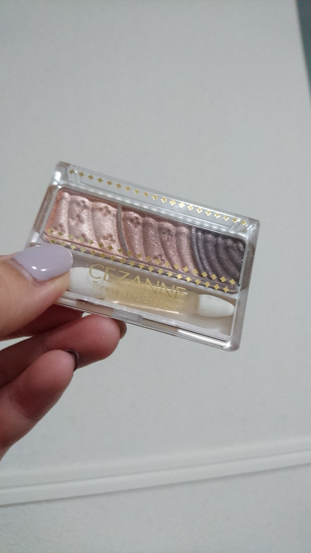 トーンアップアイシャドウ/CEZANNE/アイシャドウパレットを使ったクチコミ(1枚目)