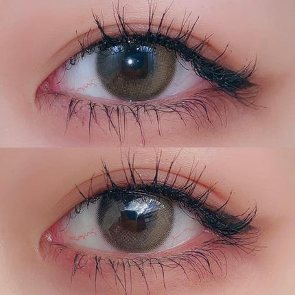 ダリアブラウンマンスリー (DAHLIA BROWN monthly)/OLOLA/1ヶ月(1MONTH)カラコンを使ったクチコミ(4枚目)