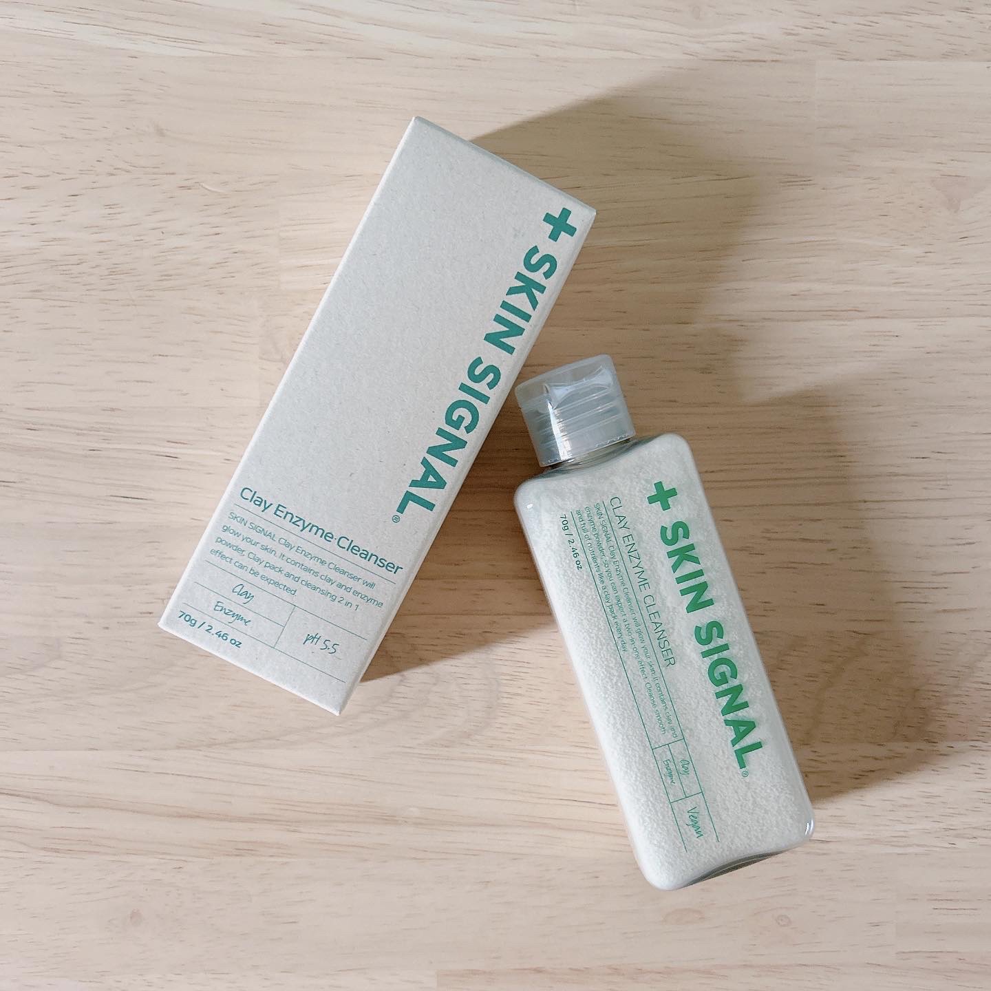 ホワイト クレイ酵素クレンザー	/SKIN SIGNAL/洗顔パウダーを使ったクチコミ（1枚目）