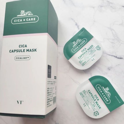CICA カプセルマスク/VT/洗い流すパック・マスクを使ったクチコミ(7枚目)