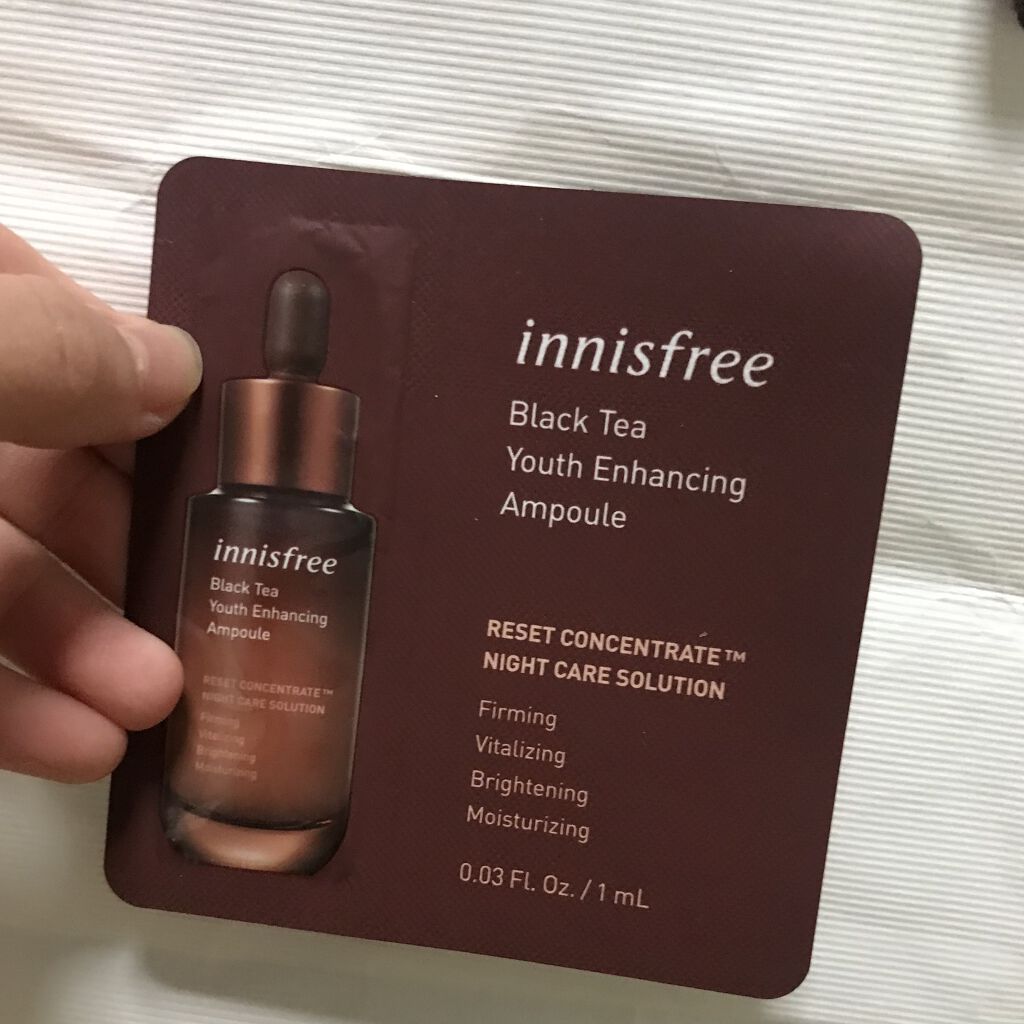 ブラックティー ユース セラム/innisfree/美容液を使ったクチコミ（1枚目）